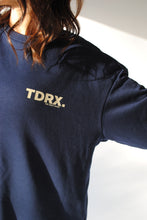 Load image into Gallery viewer, the daily dose. Crewneck Sweatshirt in Navy Blue
