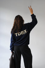 Load image into Gallery viewer, the daily dose. Crewneck Sweatshirt in Navy Blue
