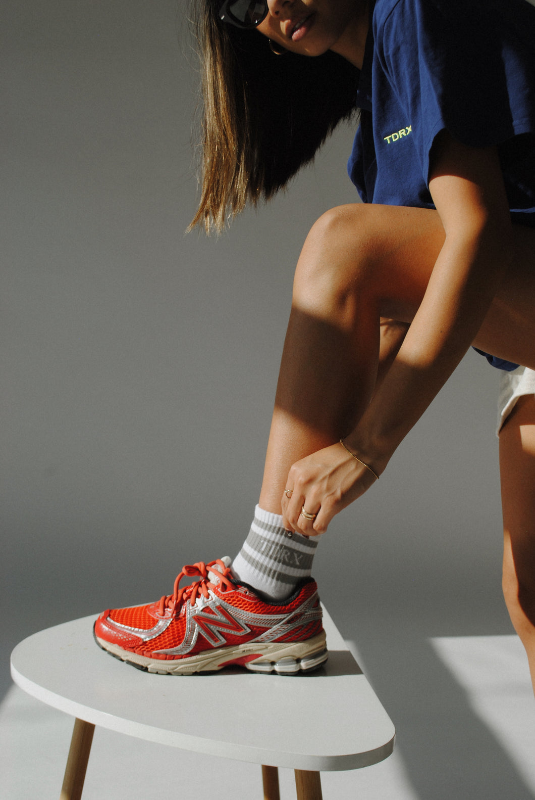 TDRX Stripe Midi Socks