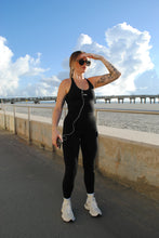 Load image into Gallery viewer, TDRX. Logo Workout Tank in Black
