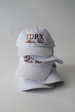 Load image into Gallery viewer, TDRX Athletic Club Dad Hat in White
