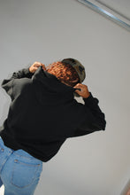 Load image into Gallery viewer, TDRX. Logo Hoodie in Black/Neon Green
