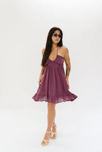 Load image into Gallery viewer, Summer Nights Halter Dress
