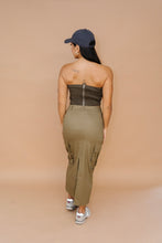 Load image into Gallery viewer, Positano Cargo Midi Skirt

