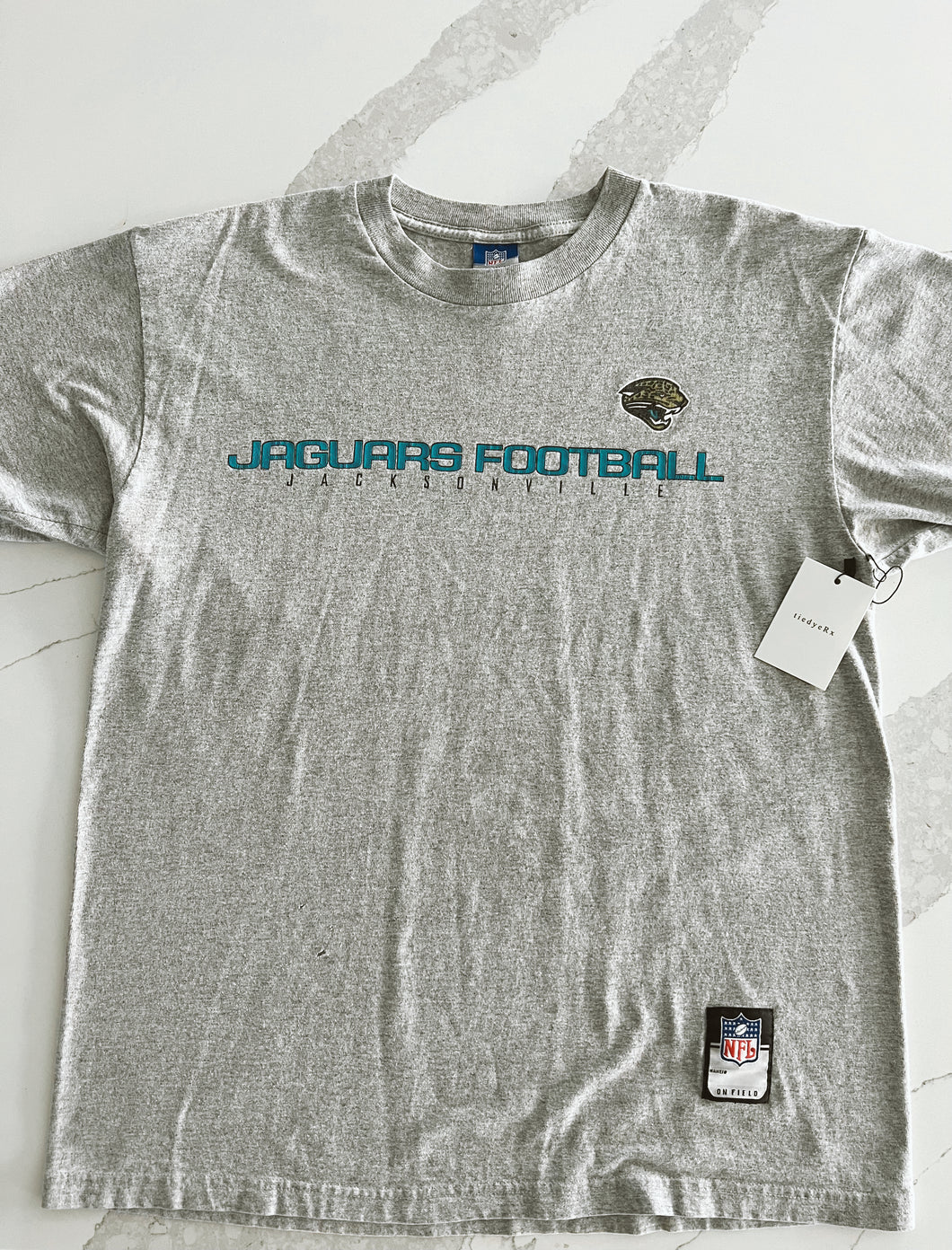 Jags Vintage Touchdown Gray Tee