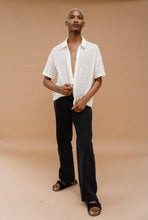 Load image into Gallery viewer, Capri Lace Camp Collar Shirt
