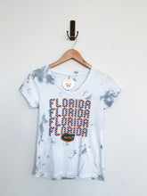 Load image into Gallery viewer, UF Florida Marbled Gray V Neck Tee
